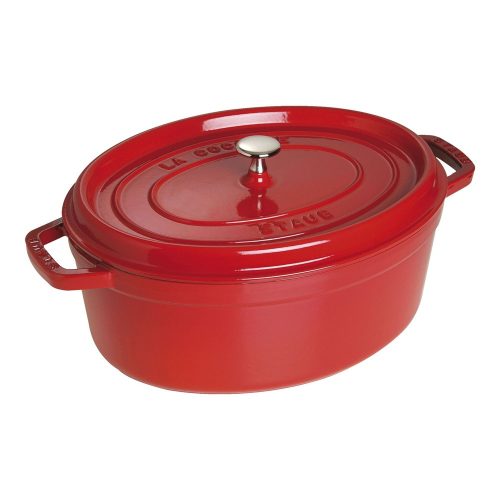 STAUB La Cocotte ovális lábas (31 cm) piros