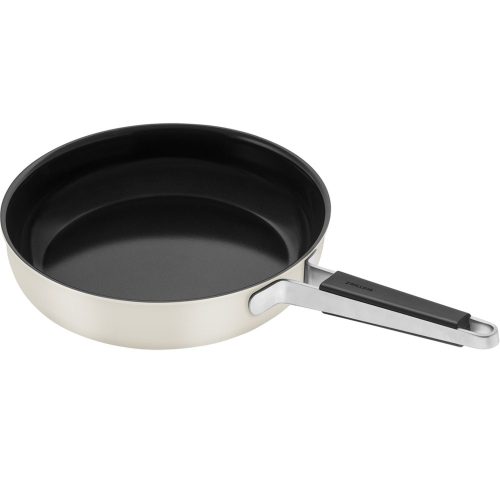 ZWILLING Pure Pan serpenyő (28 cm) kerámia bevonattal, elefántcsont-fehér