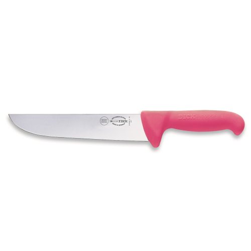 DICK ErgoGrip szeletelőkés (21 cm) merev, egyenes, pink