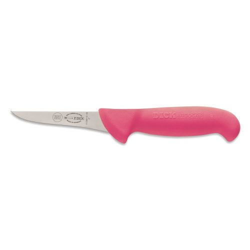 DICK ErgoGrip csontozókés (10 cm) egyenes, normál, pink