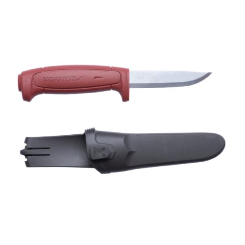 MORAKNIV Basic 511 (C) kés, tokkal, piros